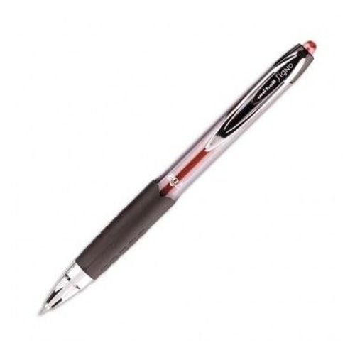 Uniball Stylo À Bille Encre Gel Rt207 0,7 Mm Rouge