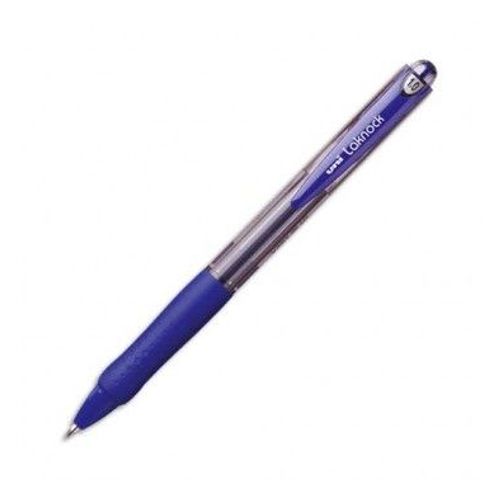 Uniball Stylo À Bille Rechargeable Pointe Moyenne Rétractable Encre Bleue Corps Avec Grip Laknock