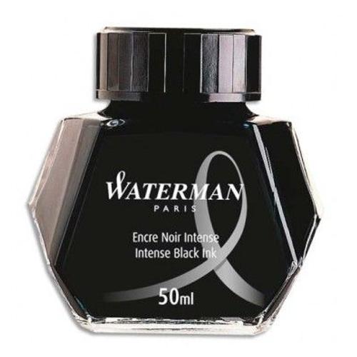 Waterman Flacon 50 Ml Encre Noire Intense