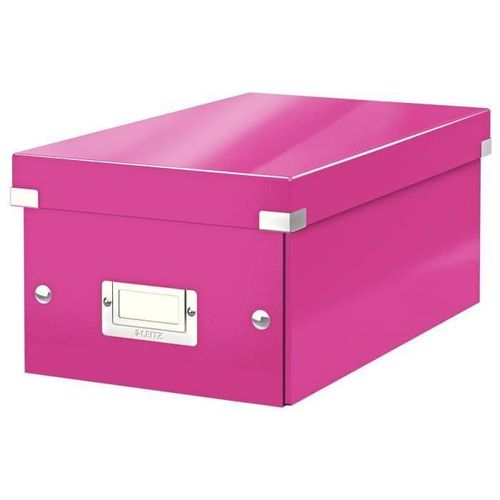 Leitz Boîte Rangement Click&store Dvd Wow Rose