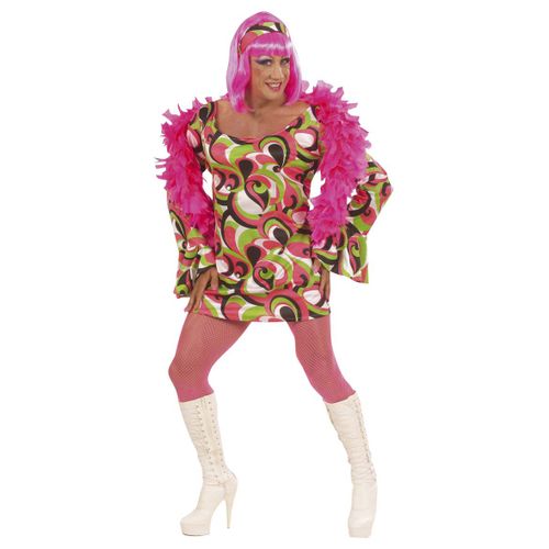 Déguisement Drag Queen Disco Vert Homme Xl