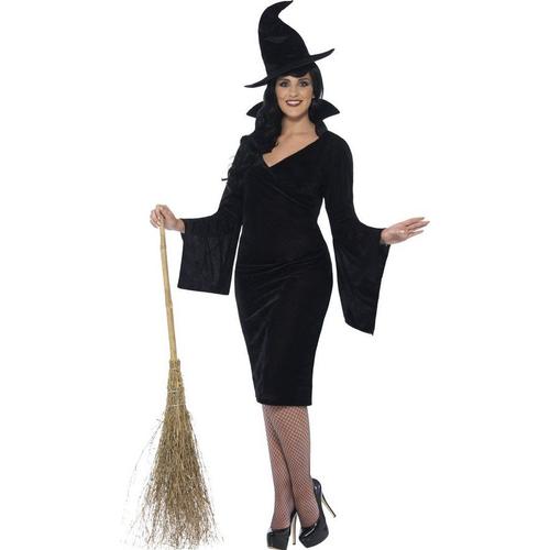 Déguisement Sorcière Noire Femme Halloween - 76942 - Xxl - Port 0¿
