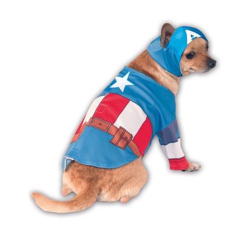 Déguisement Pour Chien Captain America Medium