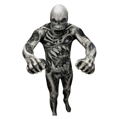 Déguisement Squelette Adulte Morphsuits Xl - 1,80m À 1,90m