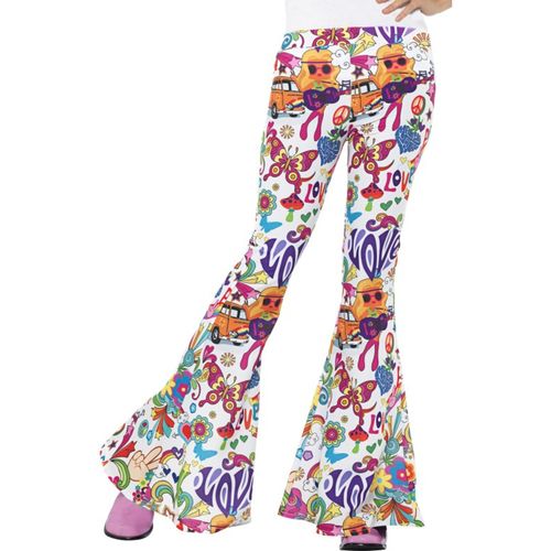Pantalon Hippie Années 60 Femme Medium