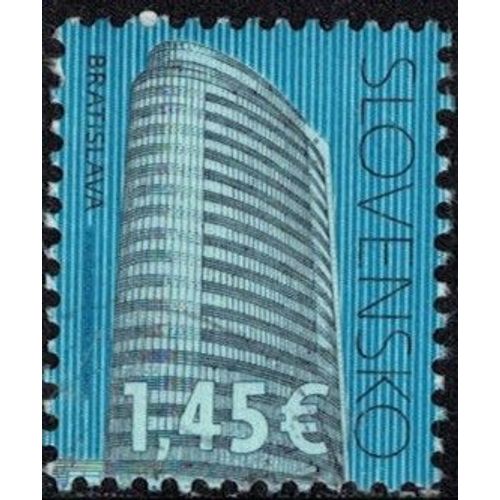 Slovaquie 2018 Oblitéré Used Bâtiment Edifice Vub Banque Bratislava Y&t Sk 734 Su