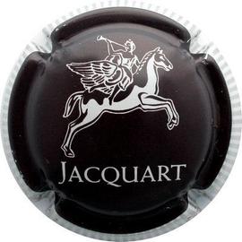 Capsule de Champagne JACQUART A. 4. argent et or 