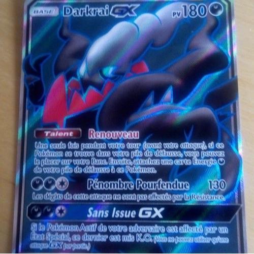 Darkrai Gx 180 Pv 139/147 Soleil Et Lune