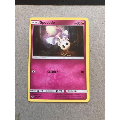 Carte Pokemon Soleil Et Lune 3 Ombres Ardentes Spododo 97/147