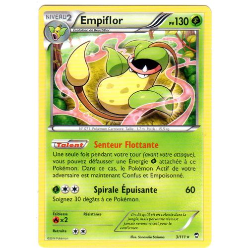 Empiflor 3/111 - Xy Poings Furieux