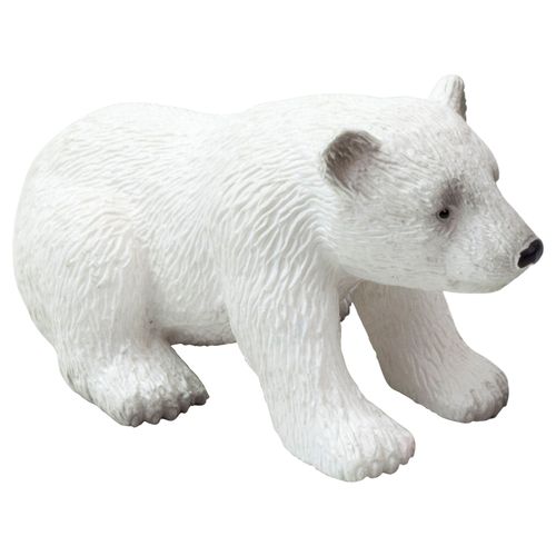 Jouet Figurine Réaliste - Bébé Ours Polaire - Planète Des Animaux