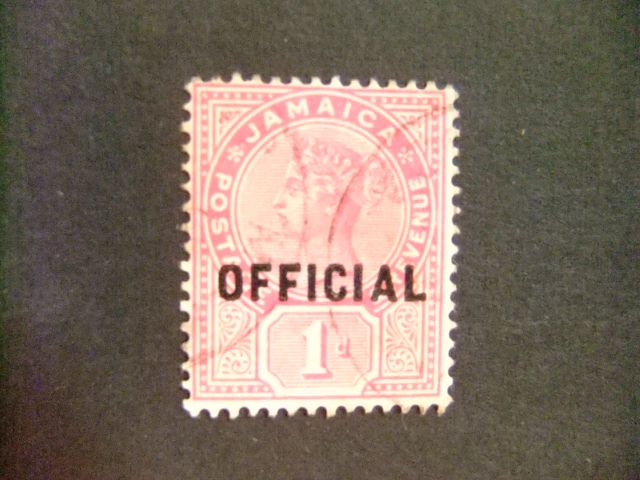 Jamaica 1890 - 91 Queen Victoria Yvert N Service 3 º Fu Wmk Crown Ca