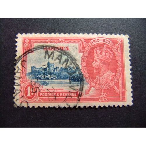 Jamaica 1935 Jubile De George V Yvert N 116 º Fu