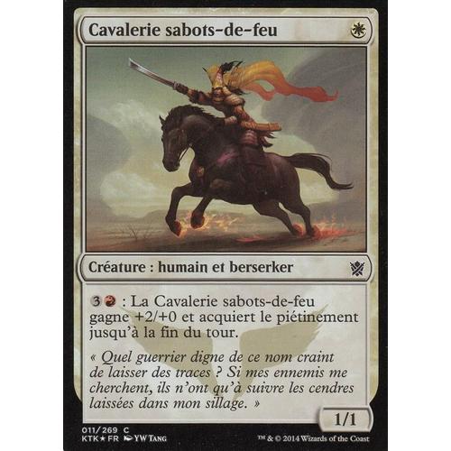 Cavalerie Sabots- De- Feu - Foil / Premium - Mtg - Khans De Tarkir - C - 11/269