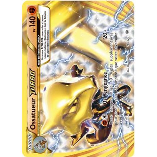 Carte Pokémon 79/162 Ossatueur Turbo 140 Pv [Xy - Impulsion Turbo] (Fr)