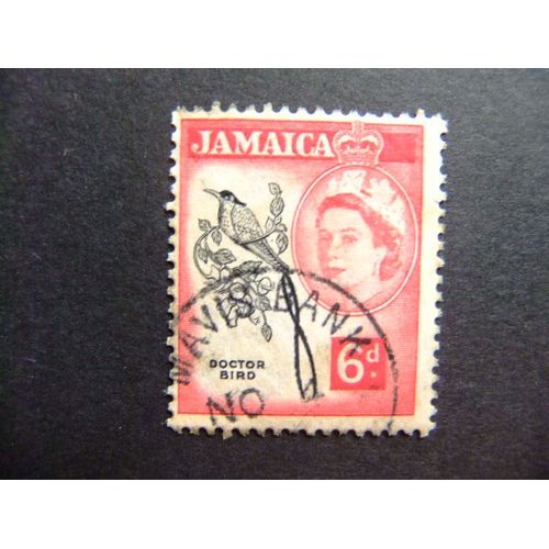 Jamaica 1956 Serie Courante Isabel Ii Yvert N 173 º Fu