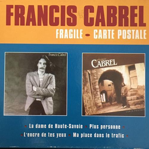 Francis Cabrel Coffret Fragile - Carte Postale