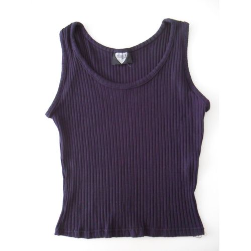 Débardeur Bleu Marine. Prescillia. Viscose. Elasthanne. Taille 36