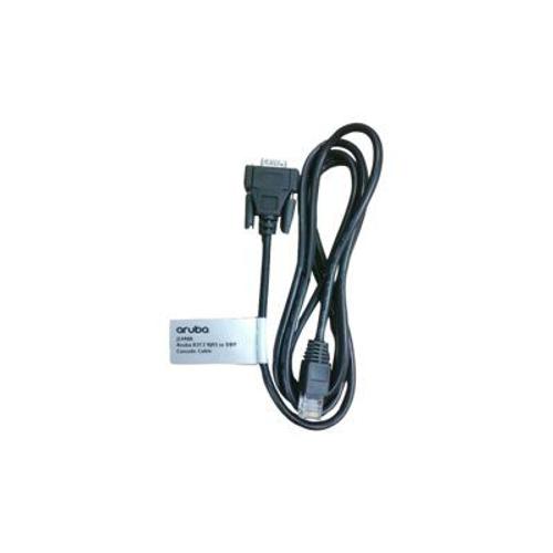 HPE Aruba X2C2 Console Cable - Câble réseau - RJ-45 (M) pour DB-9 (F) - pour FlexNetwork 5510 24, 5510 48; HPE Aruba 2530, 2930M 24, 2930M 48, 3810M 24, 3810M 48, 8325