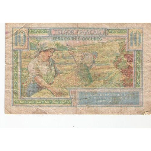 Billet 10 Franc Français