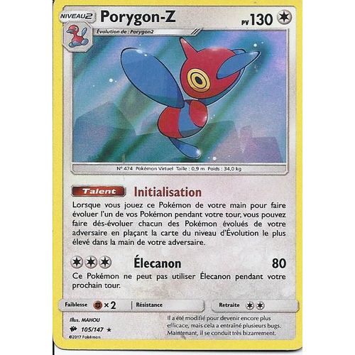 Porygon-Z 105/147 - Ombres Ardentes