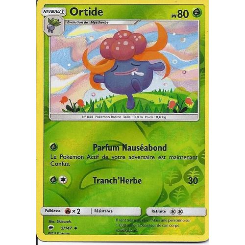 Holo Reverse Ortide 5/147 - Ombres Ardentes