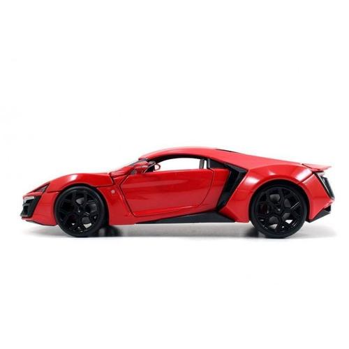 Voiture Miniature de Collection JADA TOYS 1-24 - LYKAN Hypersport - Fast  And Furious 7 - Red - 97377R - Voiture - Achat & prix