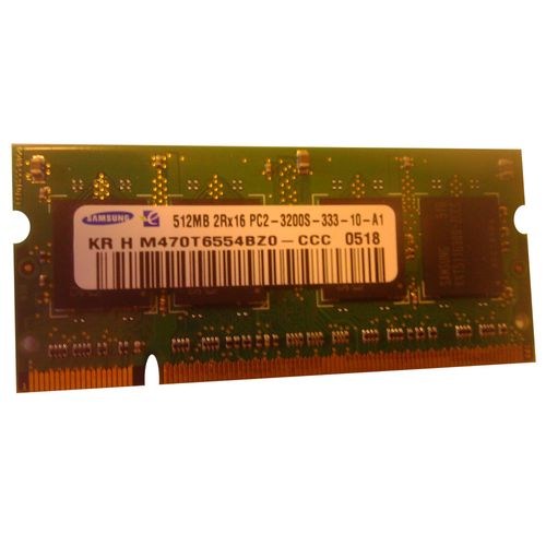 RAM 1 x 512Mo SODIMM PC3200 DDR2-400