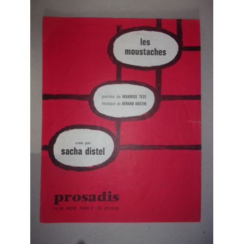 Les Moustaches (Sacha Distel)