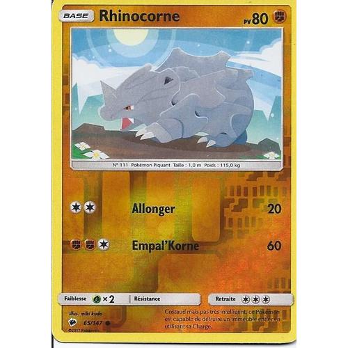 Holo Reverse Rhinocorne 65/147 - Ombres Ardentes