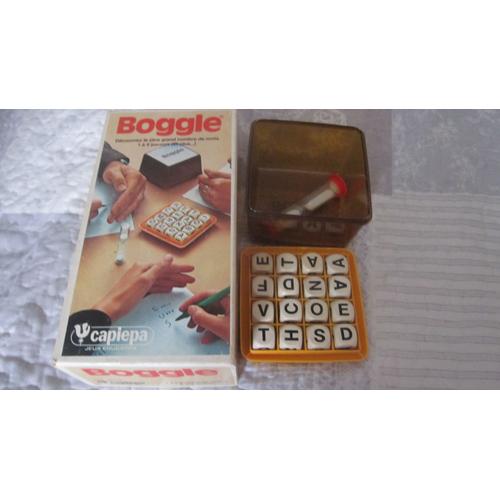 Jeu de société BOGGLE (1977) - Capiepa - Jeux éducatifs