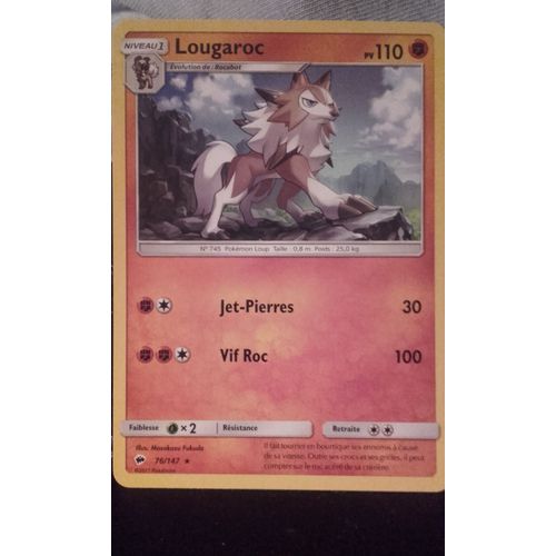 Lougaroc, 110 Pv, Ombre Ardentes, 76/147