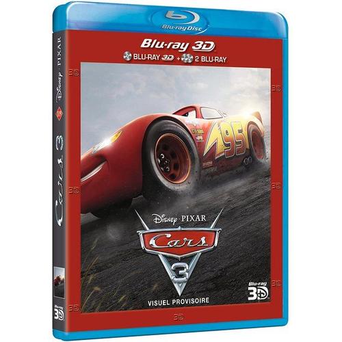 Cars 3 - Blu-Ray 3d + Blu-Ray 2d + Blu-Ray Bonus