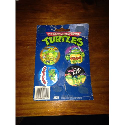 Tortue Ninja 4 Badge Collector