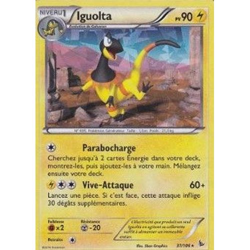 Iguolta Holo 37/106 Pack Xy-Etincelles