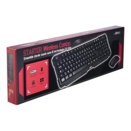 PACK CLAVIER / SOURIS sans fil - ADVANCE SILENT WIRELESS COMBO -  LaptopService