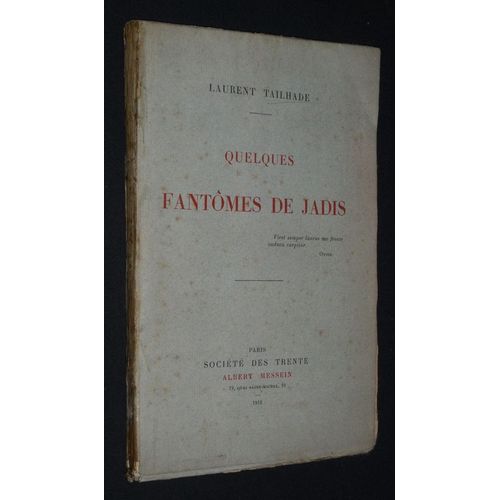 Quelques Fanômes De Jadis