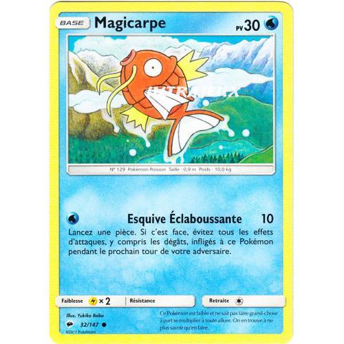 Pokémon - 32/178 - Magicarpe - Sl3 - Soleil Et Lune - Ombres Ardentes - Commune