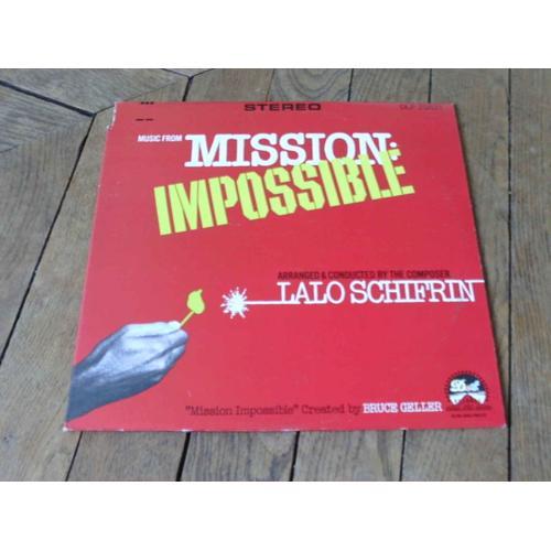 Mission Impossible Lp Bo Serie Mega Rare