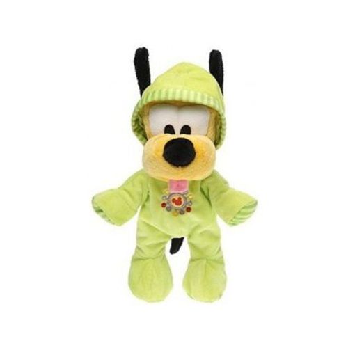 Peluche Chien Pluto En Grenouillere Jaune 26 Cm - Pyjama - Nicotoy - Doudou Disney