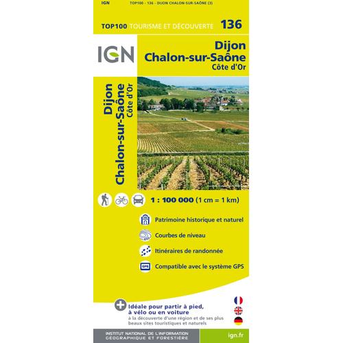 Ign 1 : 100 000 Dijon / Chalons-Sur-Saone