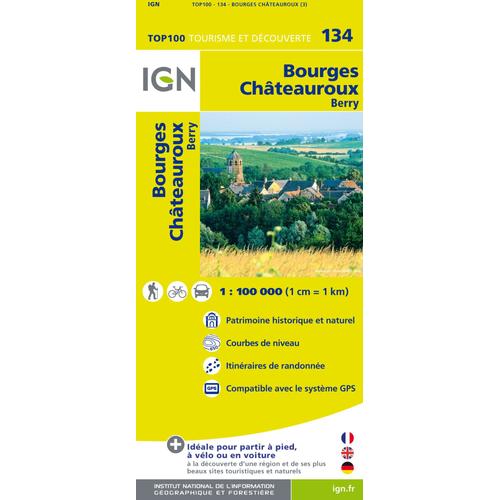 Ign 1 : 100 000 Bourges - Chateauroux