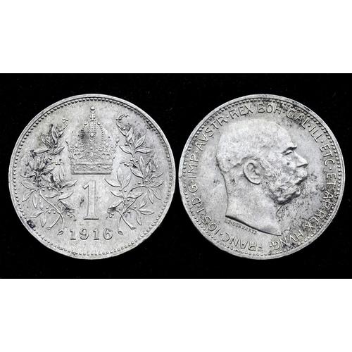 1 Couronne François-Joseph Ier Argent