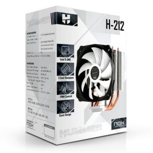 Ventilateur et dissipateur de chaleur NOX Hummer H-212 8-20 dBa