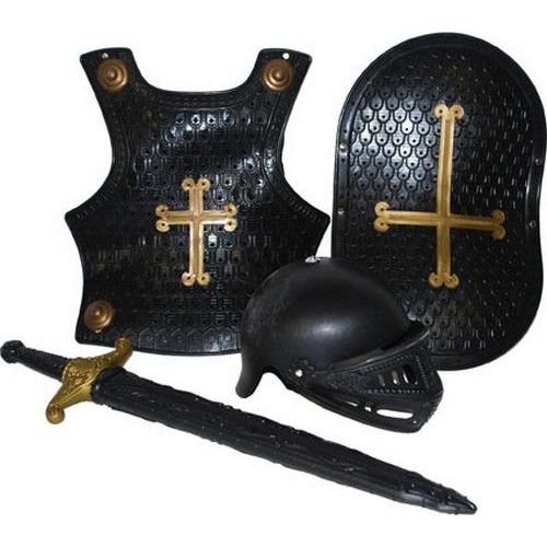 Kit Chevalier Noir Enfant - 76947 - Taille Unique - Port 0¿