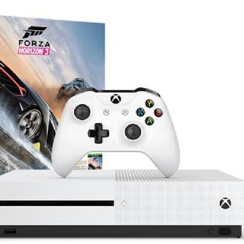 Microsoft     Pack Xbox One S 500 Go + Forza Horizon 3
