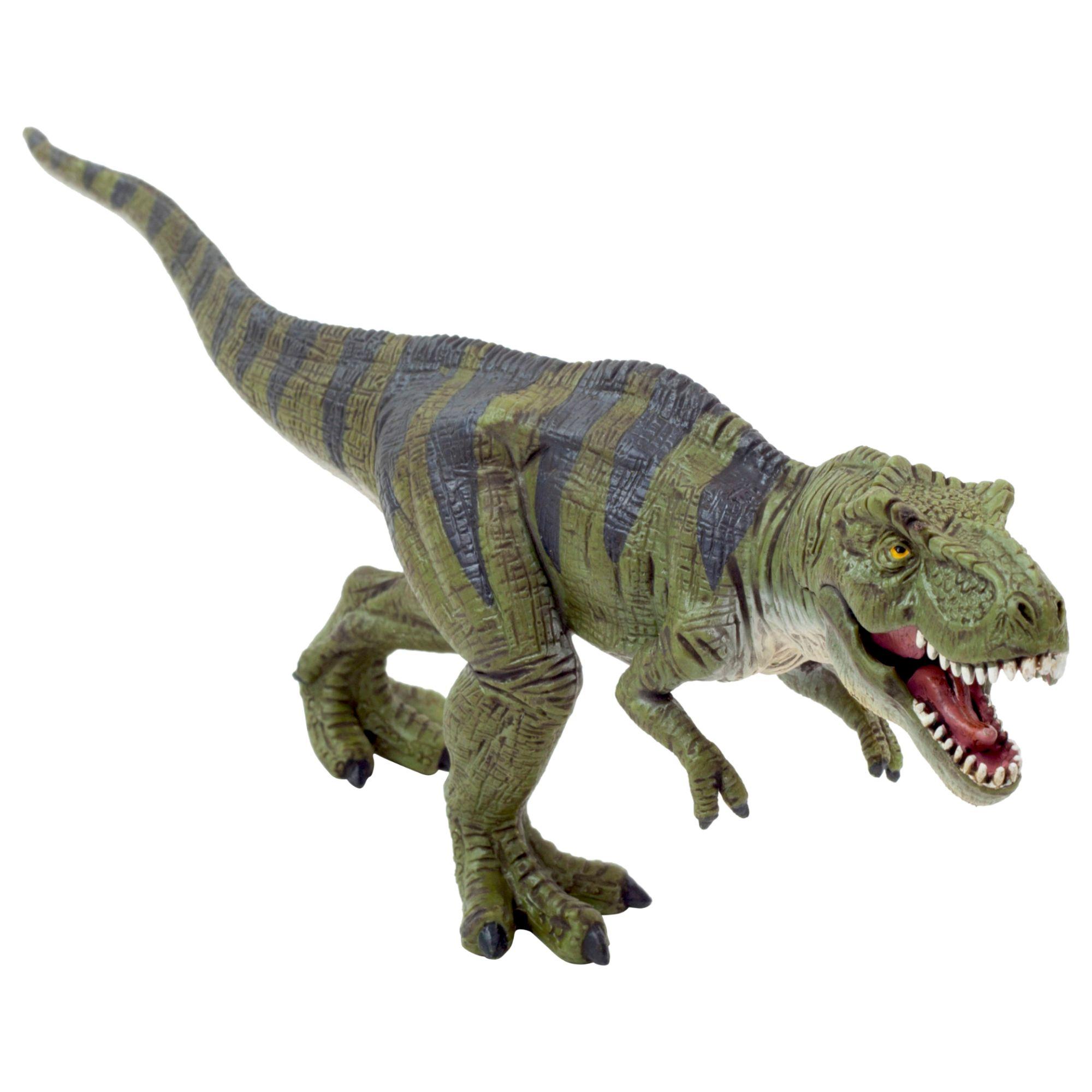 Figurine jouet T-Rex avec armure blindée - Dinosaure Safari 100712 -  Mâchoire mobile