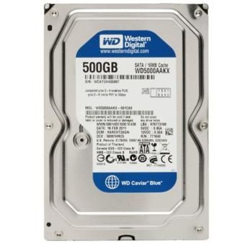 WD Caviar Blue - 3.5' - 500 Go - SATA II 3Gb/s