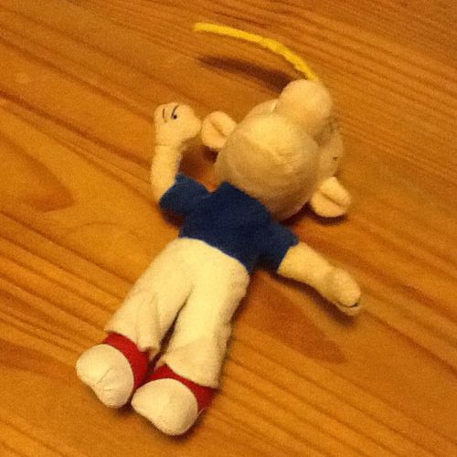 Peluche Style Simpsons Porte Cles