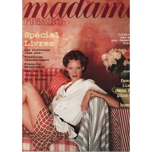 Madame Figaro / 24-06-1995 N°15815 : Françoise Chandernagor (4p) - Colette (3p)
